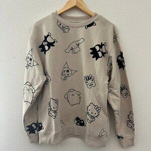 Sanrio Hello Kitty and Friends Womens Crewneck Sweater Size M